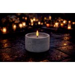 LED SVÍČKA 12 x 9,5 CM EFEKT BETONU *9978 – Hledejceny.cz
