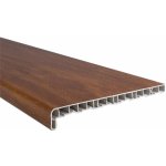 Parapet plastový 200x4000 mm, zlatý dub – Sleviste.cz