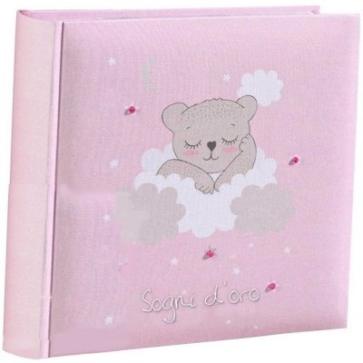 S519 TEDDY BEAR PINK fotoalbum dětské klasické na fotorůžky BB-P60 29x29 – Zboží Mobilmania