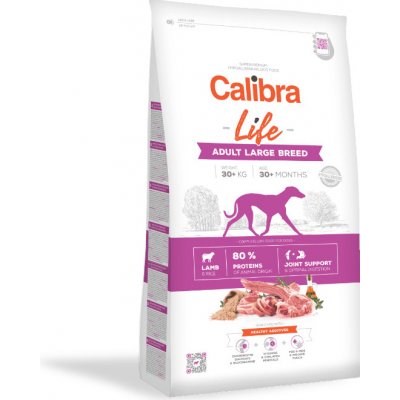 Calibra Dog Life Adult Large Breed Lamb 3 x 12 kg