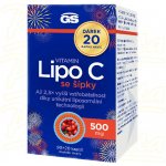 GS Vitamin Lipo C 500 mg se šípky XXL 110 kapslí – Hledejceny.cz