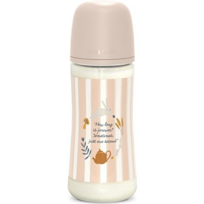 Suavinex Wonderland kojenecká láhev fyziologický průtok růžová 360 ml – Zbozi.Blesk.cz