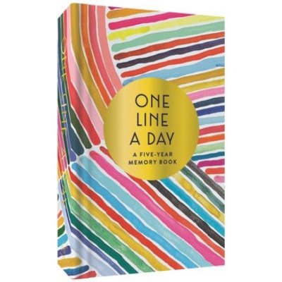 Rainbow One Line a Day, A Five-Year Memory Book Chronicle Books