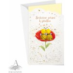 ARGUS Svatební přání s kapsou na peníze 13-6144c – Sleviste.cz