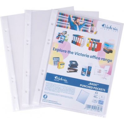 VICTORIA A5/40 mikronů, lesklé - balení 100 ks – Zboží Mobilmania