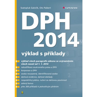 DPH 2014 - Galočík Svatopluk, Paikert Oto – Hledejceny.cz