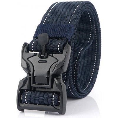 Military s kovovou přezkou Dumas Modrý – Zboží Dáma