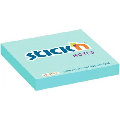 Generic Bloček samolepicí Hopax 76x76 mm, modrý, 100 lístků – Hledejceny.cz