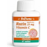 MedPharma Rutin 25 mg + Vitamin C 67 tablet – Hledejceny.cz