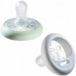 Tommee Tippee Dudlík Breastlike Natural silikon 2ks tyrkysová – Zboží Dáma