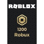 Roblox herní měna 1 200 Robux – Zboží Dáma