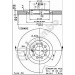BREMBO Brzdový kotouč COATED DISC LINE - 312 mm BRE 09.7880.11 – Zbozi.Blesk.cz