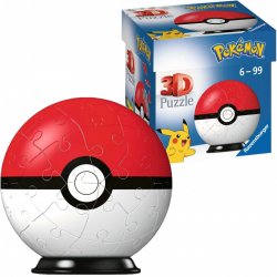 Ravensburger 3D puzzleball Pokémon Pokéball 54 ks