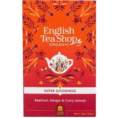 English Tea Shop Bio Čaj Červená řepa se zázvorem a kari 20 sáčků – Zbozi.Blesk.cz