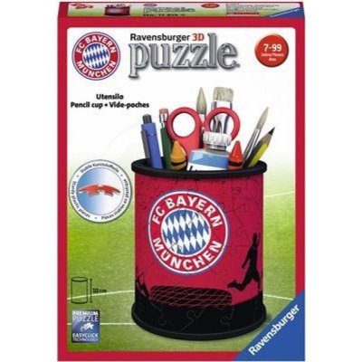 Ravensburger 3D puzzle stojan na tužky FC Bayern Mnichov 54 ks – Zbozi.Blesk.cz