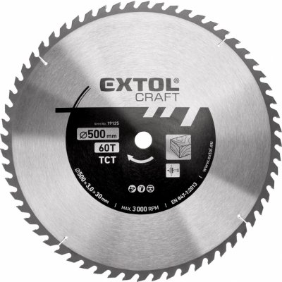 EXTOL CRAFT kotouč pilový s SK plátky, 600x3,0x30mm, 19128 – Sleviste.cz