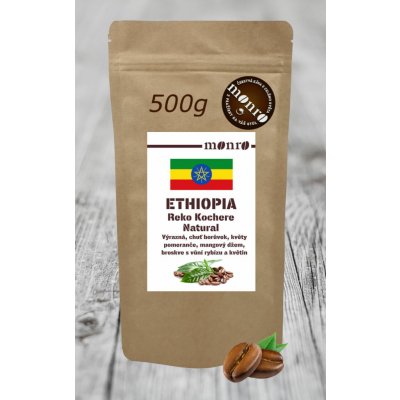Monro Reko Kochere Natural Arabika zrnková 0,5 kg – Hledejceny.cz