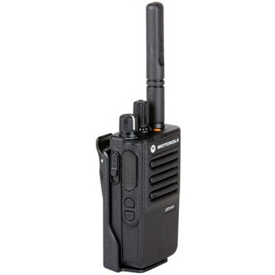 Motorola DP3441E UHF, BT, GPS, WiFi Anténa: QA03914AA PMAE4071A UHF STUBBY ANT (470-527 MHZ) +0 Kč, Baterie: QA06050AA PMNN4502A DP BATT IMP IP68 LIION 3000T +2200 Kč, Nabíječ: QA03917AA Bez nabíječe