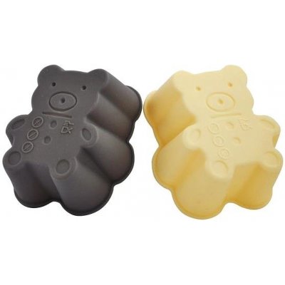 Toro Silikonové košíčky na muffiny 3ks medvídek 7,5cm – Zboží Dáma