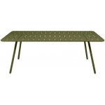 Fermob Luxembourg 207 x 100 cm - odstín pesto kovový stůl Zelený – Hledejceny.cz