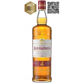 Stará Žitná Myslivecká Bourbon CASK RESERVE 4y 40% 0,7 l (holá láhev) od  272 Kč - Heureka.cz