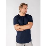 TallGuys pánské prodloužené tričko óčko Navy – Zboží Mobilmania