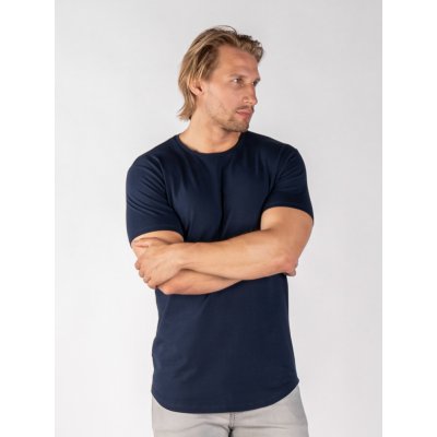 TallGuys Pánské prodloužené tričko óčko Navy Slim