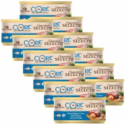 Wellness Core Signature Selects Tuna & Shrimp 12 x 79 g