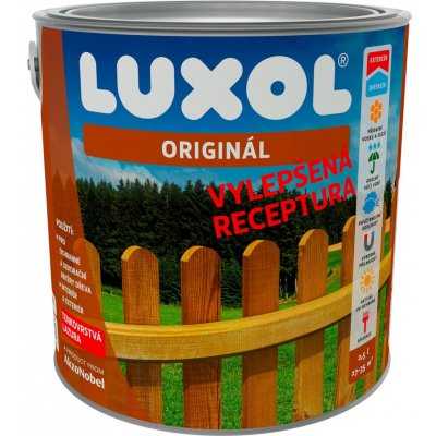 Luxol Originál 2,5 l červeň rumělková – Sleviste.cz