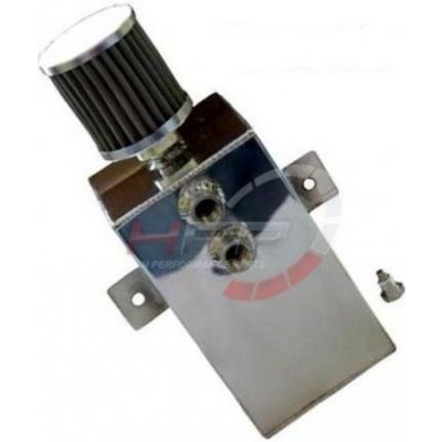 Oil catch tank - 3x vývod + filtr - objem 2l – Sleviste.cz