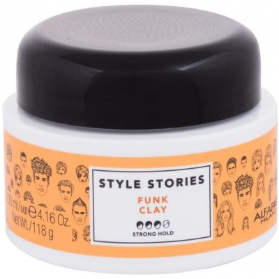 Alfaparf Style Stories The Range Paste silné zpevnění Funk Clay 100 ml – Zbozi.Blesk.cz