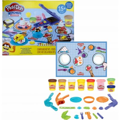 PLAY DOH MORNING CAFE PLAYSET HASBRO 3 F1791