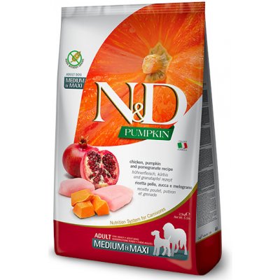 N&D Pumpkin DOG Adult M/L Chicken & Pomegranate 5 kg