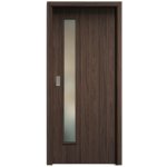 Sapeli Elegant Komfort M60 posuvné ořech 110 x 210 cm Satináto bílé – Hledejceny.cz