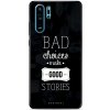 Pouzdro a kryt na mobilní telefon Huawei Mobiwear Glossy Huawei P30 Pro G071G Good stories