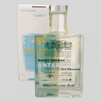 Godet Antarctica Folle Blanche Cognac 7y 40% 0,5 l (holá láhev)