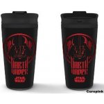 CurePink Nerezový cestovní hrnek Star Wars Darth Vader černý MTM25362 425 ml – Zbozi.Blesk.cz