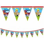 Procos EKO Vlaječková girlanda Hasiči 9 vlajek – Zboží Mobilmania