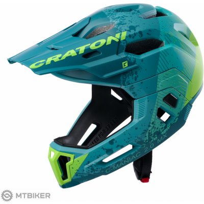 Cratoni C-Maniac 2.0 MX petrol-green matt 2022 – Hledejceny.cz