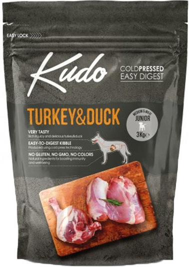 Kudo Dog Adult Medium&Maxi Turkey & Duck 12 kg