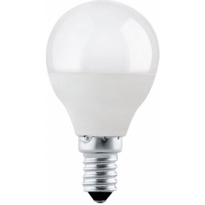 Eglo LED žárovka E14, P45, 470 lm, 4000 K, 1x5W, opál – Zboží Mobilmania