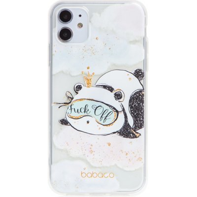 Pouzdro AppleMix BABACO Apple iPhone Xs Max - spokojená panda - gumové – Hledejceny.cz