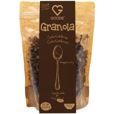 Goodie Granola - Čokoládově čokoládová 300 g – Zboží Mobilmania