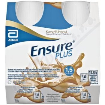 ENSURE PLUS ADVANCE KÁVOVÁ PŘÍCHUŤ POR SOL 4X220ML