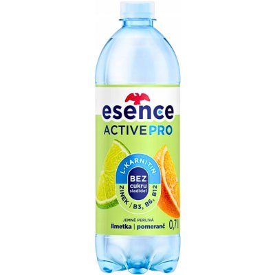 Mattoni Esence Active Pro jemné perlivá minerální voda limetka a pomeranč 0,7 l – Hledejceny.cz