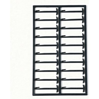 U Habakuka Jehlová zarážka na boilie 18 mm 40 ks Large Černá – Zboží Dáma