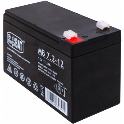 MegaBat 12 V 7,2 Ah – Zbozi.Blesk.cz
