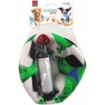 Dog Fantasy míč fotbalový s úchytky 22 cm – Zboží Dáma