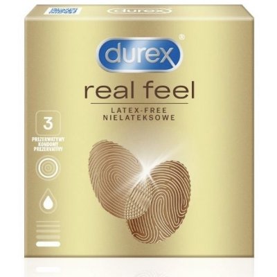 Durex Real Feel 3ks – Zboží Dáma