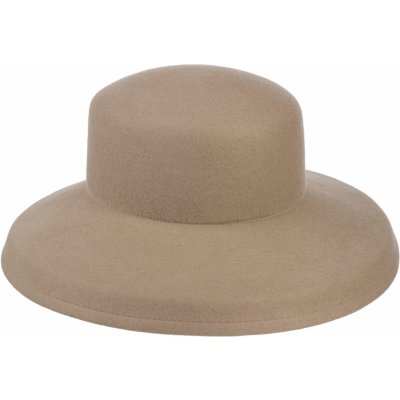 Tiffany Mayser dámský plstěný klobouk béžový – Zboží Mobilmania